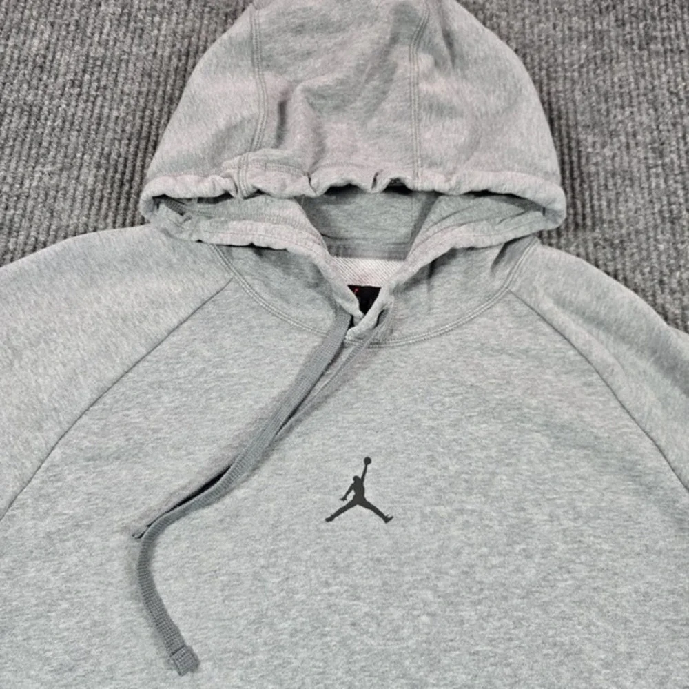 Jordan Hoodie Mens XL Gray Dri-FIT Fleece Pullover‎ Crossover Fleece dq7327-091